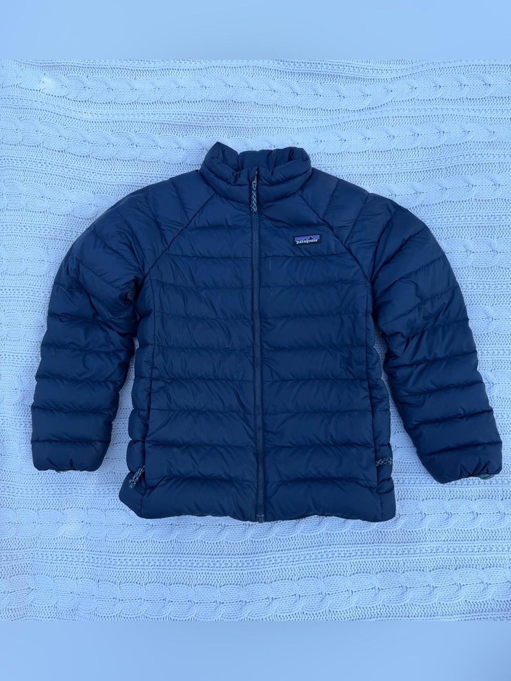 Patagonia Kids Navy Puffy Insulated Jacket